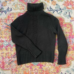 The Limited Black Cowl Neck Sweater